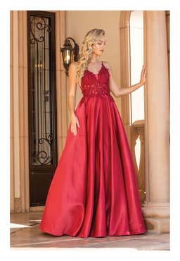 VESTIDO LARGO CAIRO BURDEO S
