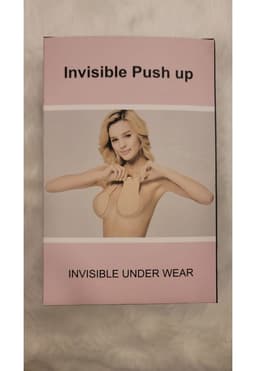 INVISIBLE PUSH UP TELA Negro C