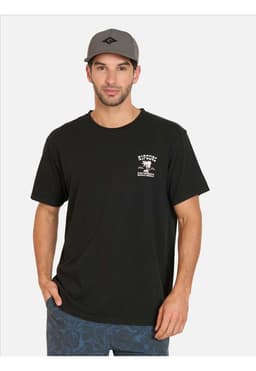 Polera MC Sail Negro Hombre Rip Curl M