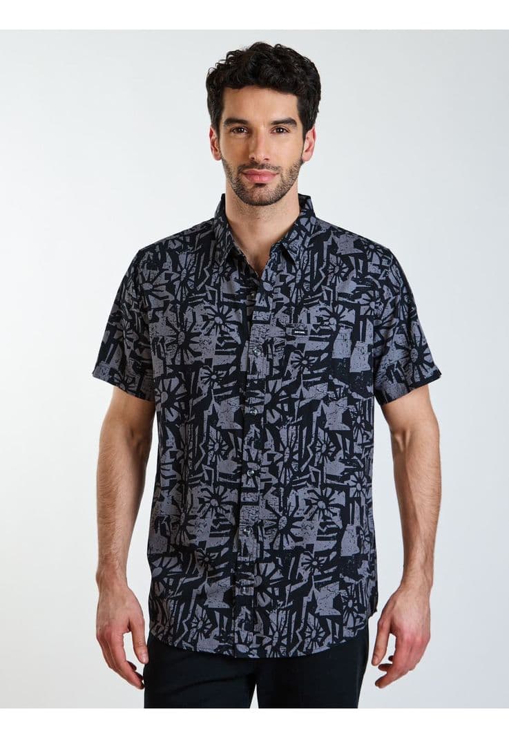 Camisa MC Zander Multicolor Hombre Rip Curl S