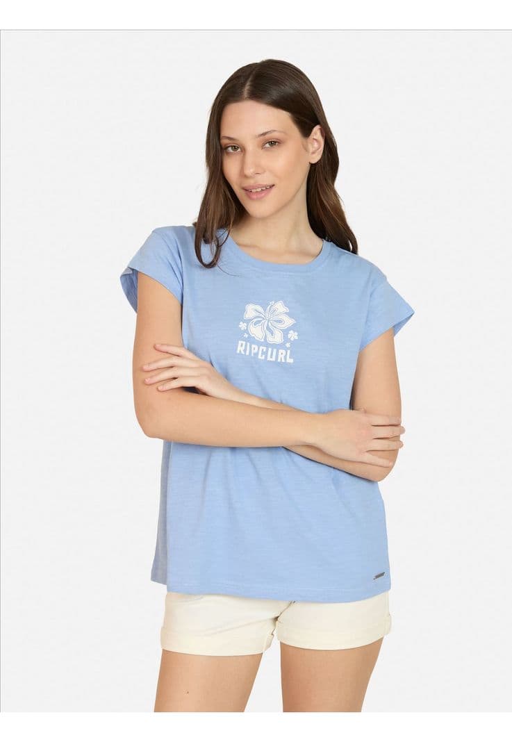 Polera MC Chillmind Morado Mujer Rip Curl XS