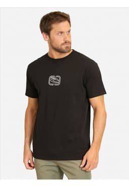 Polera MC Future Evo Negro Hombre Rip Curl S