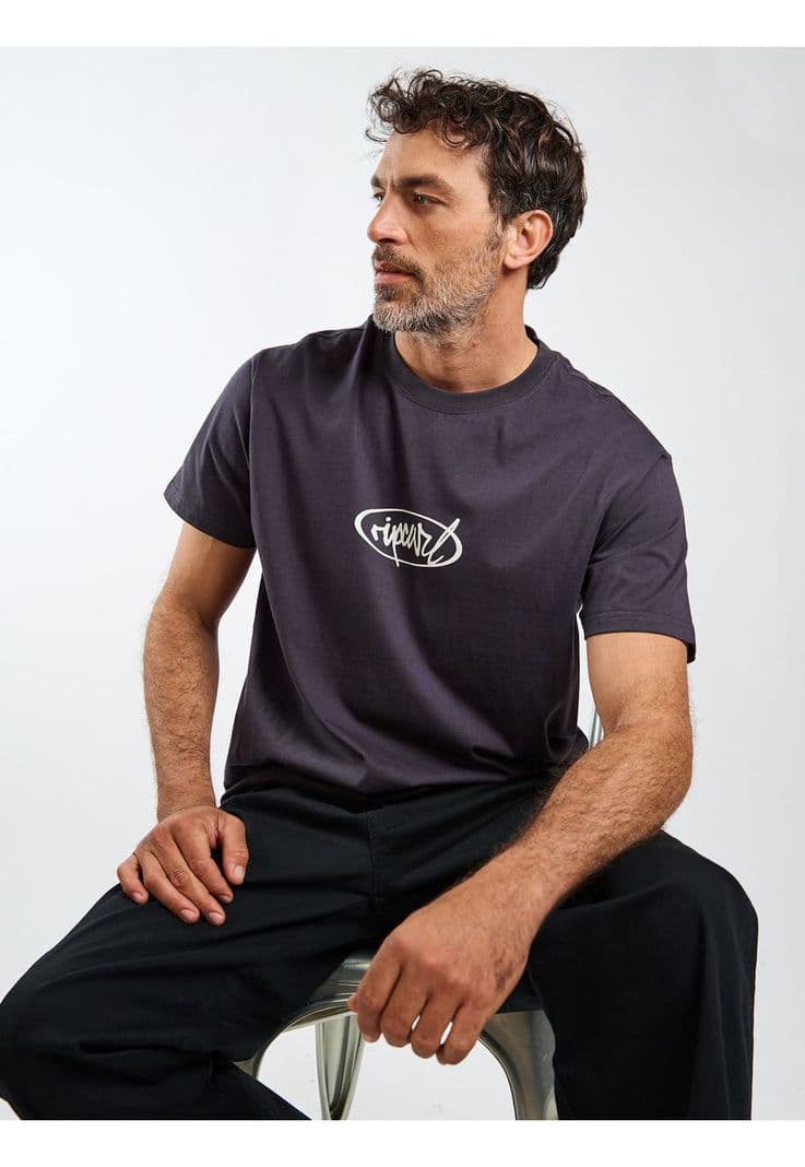 Polera MC Flow Gris Hombre Rip Curl XL