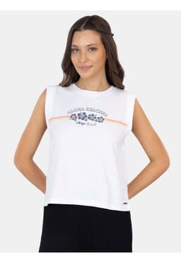 Polera SM Boardcrest Blanco Mujer Rip Curl S