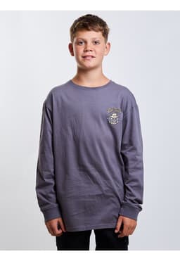 Polera ML Current Gris Infantil Rip Curl 16