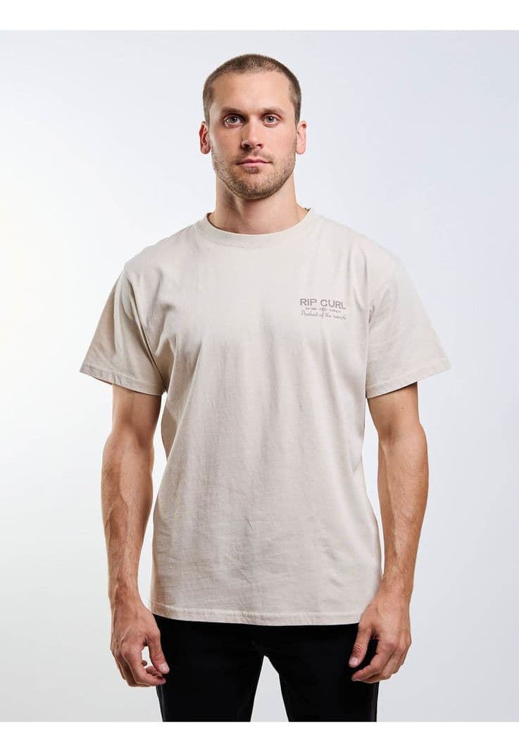 Polera MC Breeze Beige Hombre Rip Curl S