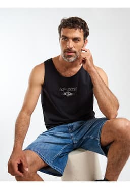 Polera SM Chill Negro Hombre Rip Curl XXL