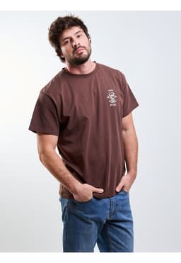 Polera MC Shore Cafe Hombre Rip Curl S