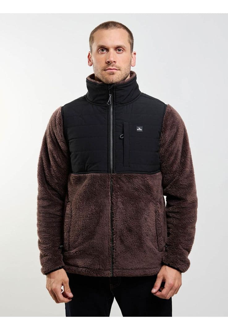 Poleron Chiporro Mareal Cafe Hombre Rip Curl M