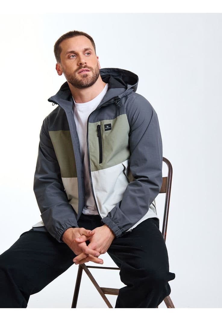 Cortaviento Solstice Olivo Hombre Rip Curl Verde XL