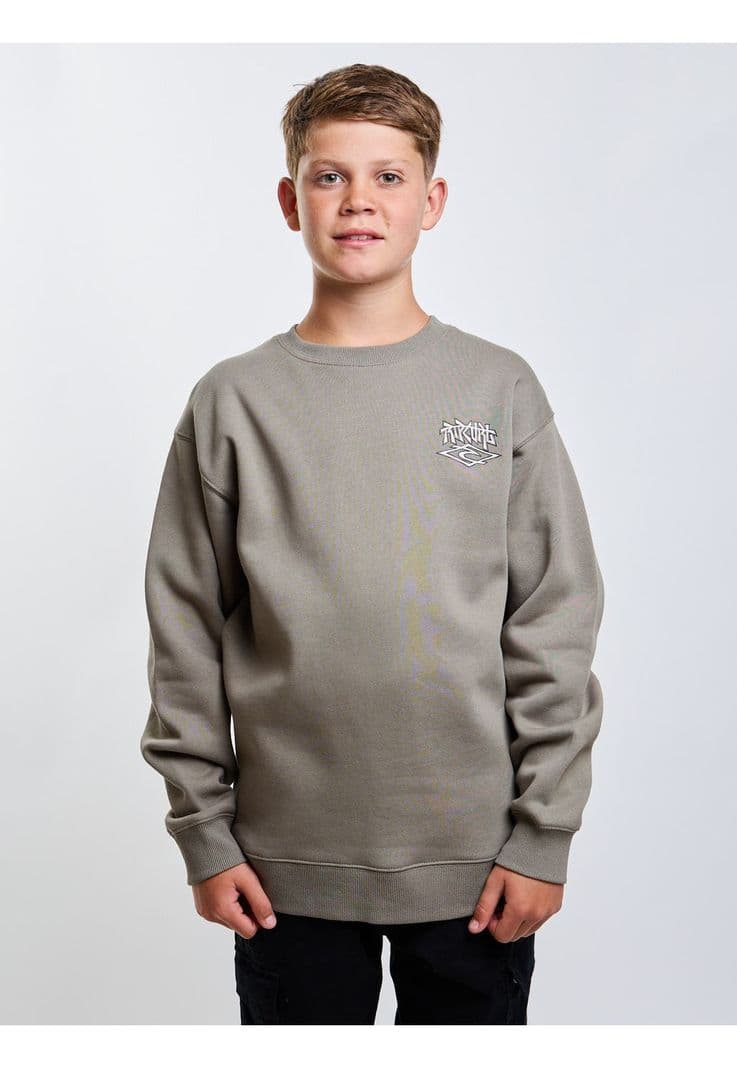 Poleron CR Seeker Verde Infantil Rip Curl 12