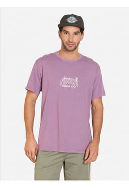 Polera MC Archive Dragon Burdeo Hombre Rip Curl XL