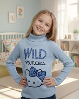 Beatle Nina Hello Kitty S125011W-04 Celeste 4