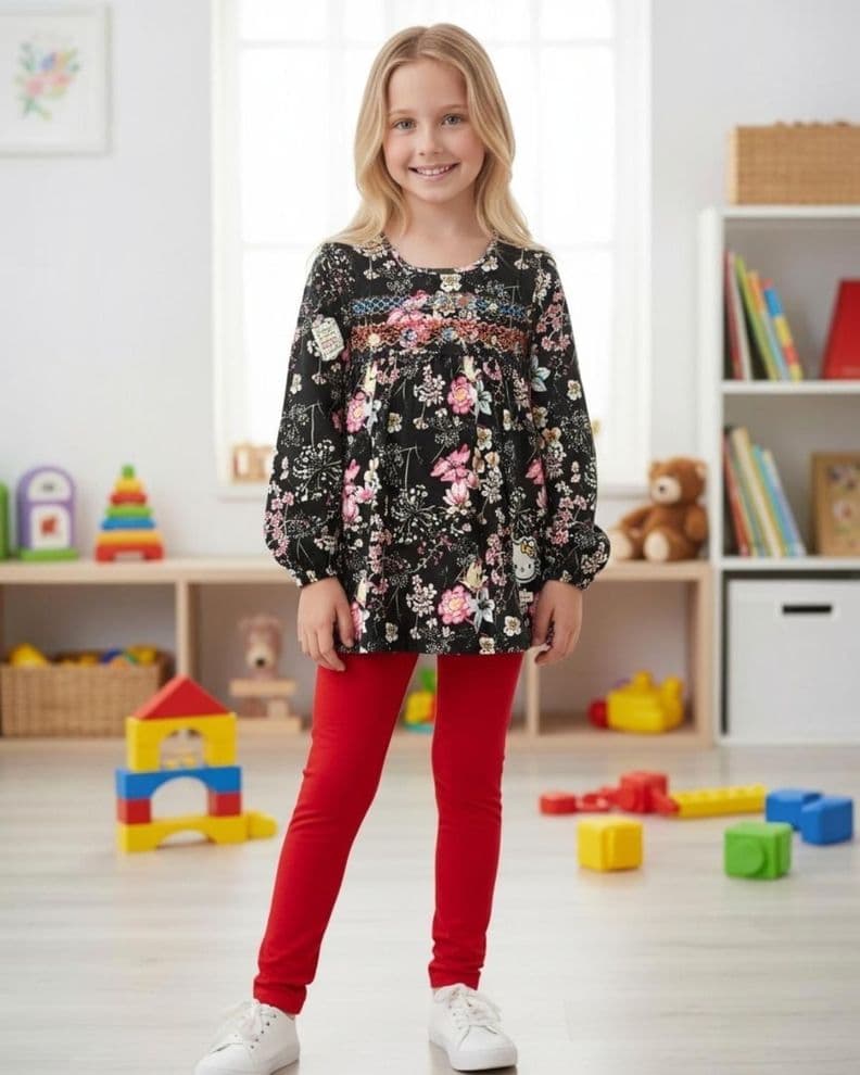 Conjunto Nina Hello Kitty S121743-53 Gris 6