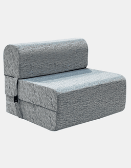 Sillon / Sofa Cama 65 Cm Brocato Densidad 15 Incal Gris