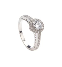 Anillo Roseta Riel Plata 925 12