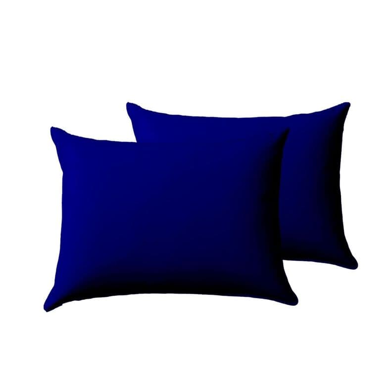 Pack de Almohada 70x40 cm Comodidad para un Sueno Reparador Azul Marino