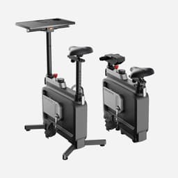 Bicicleta est tica plegable KingSmith W1B para interiores debajo del escritorio Gris