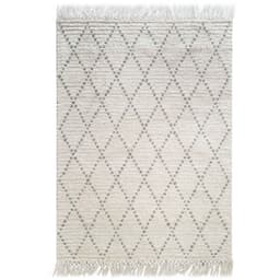Alfombra Lana Nagpur 200 x 300 cm Blanco