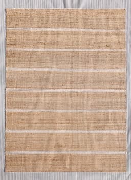 Alfombra Yute Alwar 250 x 350 cm Cafe Claro