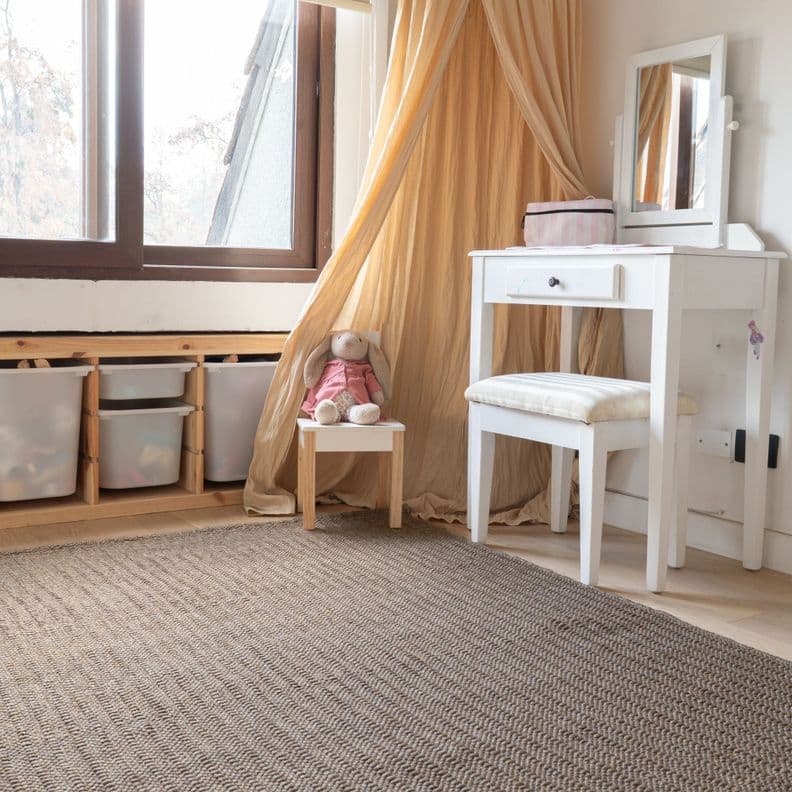 Alfombra Clean Weave Bergen 170x240 Cafe Claro