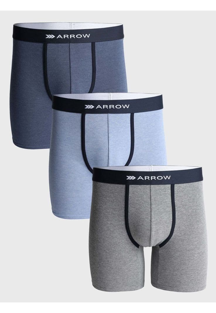 Boxer 3 Unidades Regular Fit Multicolor Arrow BOD3053SU S