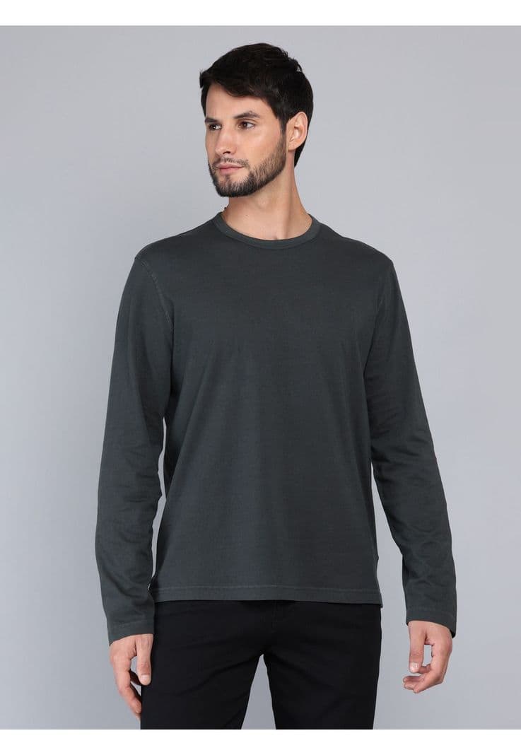Polera Manga Larga Regular Fit Negro Arrow PO33023NE M