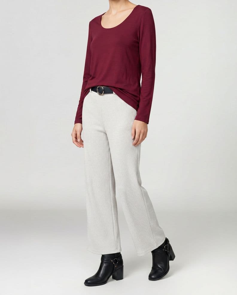 Pantalon Mujer Mirella Camel Lineatre XL