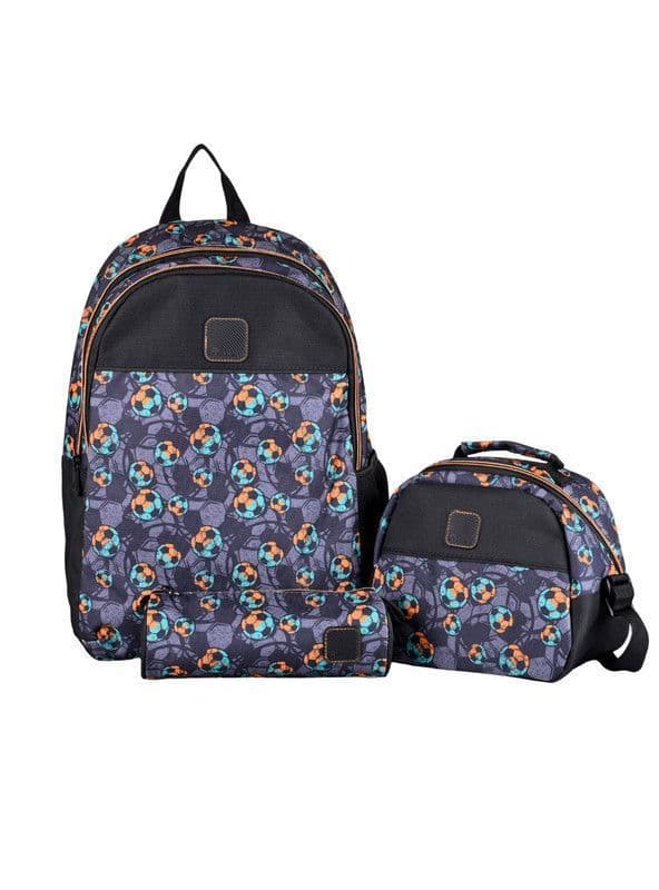 GREAT PACK -MOCHILA + LONCHERA + ESTUCHE Azul Marino