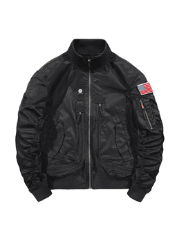 Chaqueta Bomber Special Forces Negro M