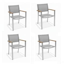 Sillas Exterior Tagula Gris Claro x4 Midtown XL