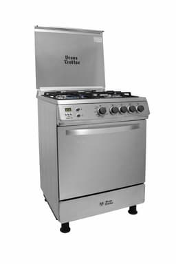 COCINA URSUS TROTTER EURO 60CM 4 PLATOS PRO GAS NATURAL Plateado Metalico