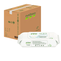 Toallas Humedas adulto caja (12 paquetes/40un) Blanco