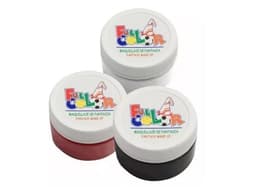 Pack 3 Pinturas Maquillaje Fantasia Full Color (Blanco Negro Rojo)
