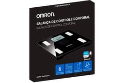 Balanza Digital De Piso Omron HBF-222T con Bluetooth Negro