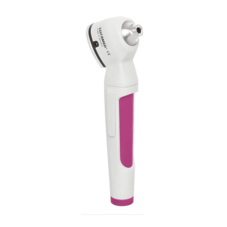 Otoscopio Led Luxamed 2.5v Fucsia