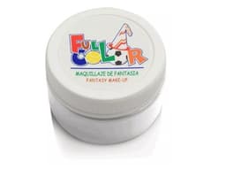 Pintura / Maquillaje De Cuerpo Y Cara Full Color Pintacarita Blanco