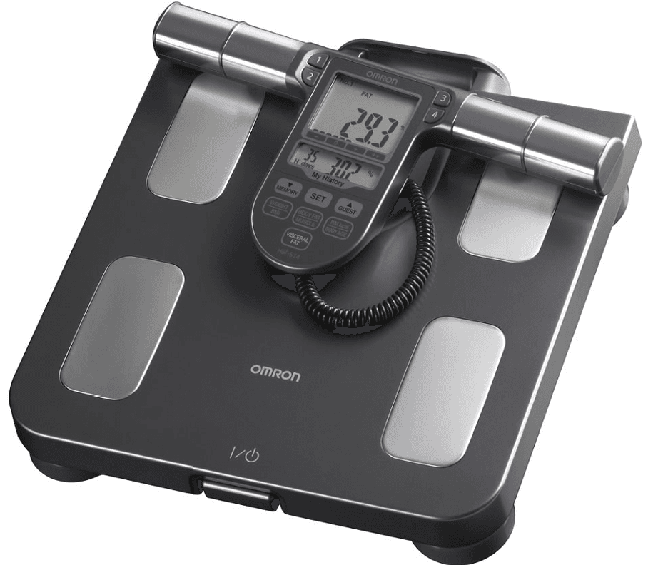 Balanza Digital Omron 514 Con Analizador Fitness Gris