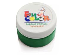 Pintura / Maquillaje De Cuerpo Y Cara Full Color Pintacarita Verde
