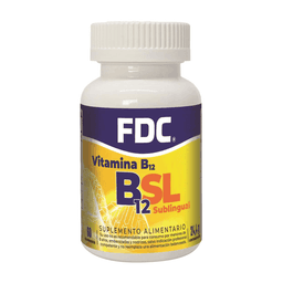 Vitamina B12 Sublingual 12mcg 60 tabletas