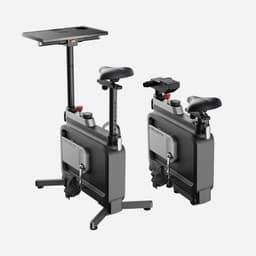 Bicicleta estatica plegable KingSmith W1B para interiores debajo del escritorio Gris