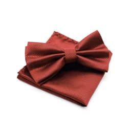 Set Humita + Panuelo TGC Modelo Noir Prestige Rojo Oscuro