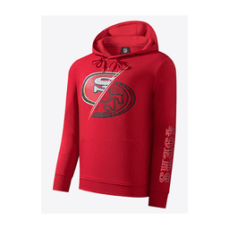 Poleron NFL San Francisco 49ers Rojo de Ninos 4