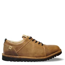 Zapato Hombre De Cuero Milenio Cafe Veroz Cafe Claro 43