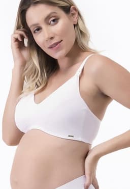 Sosten Lactancia Microfibra Blanco 2Rios L
