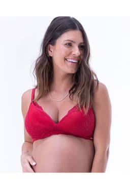 Sosten Lactancia Copa 3D Rojo 2Rios L