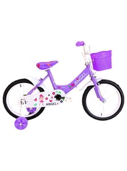 Bicicleta Aro 16 Infantil Lila Angel
