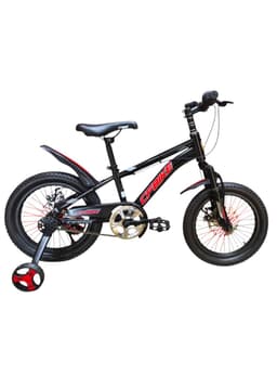 Bicicleta Aro 16 Cfbike Con Disco Negro Log Rojo