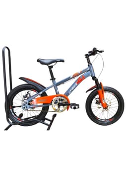 Bicicleta Aro 16 Cfbike Gris Naranjo