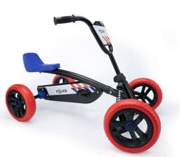 GoKart Racing Con Pedales Azul Police